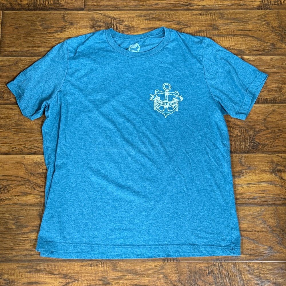 Heathered Blue Brewdog Brewery Graphic Men's T-Shirt